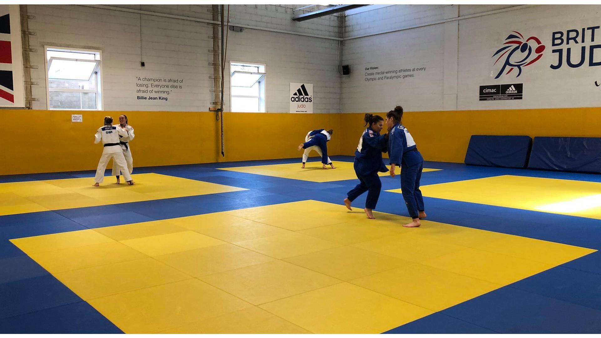 Judo returns to the Centre of Excellence after lockdown