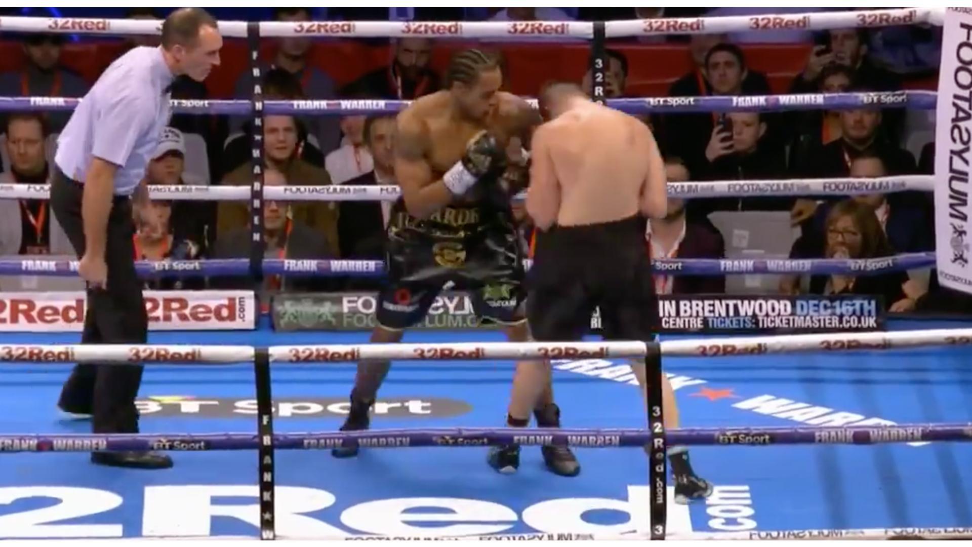 Anthony Yarde is not stopping for anyone! 