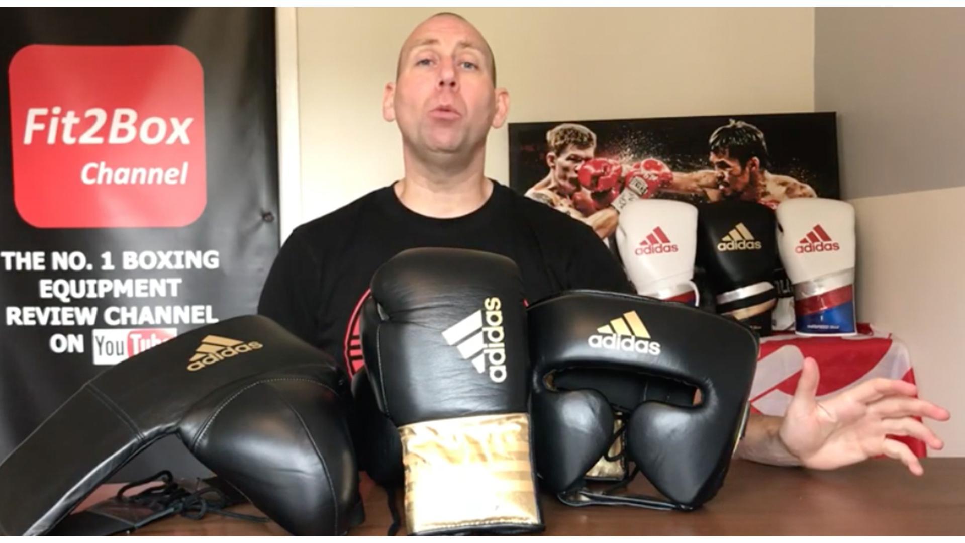 adidas adistar groin guard, adistar head guard and adipower boxing gloves review