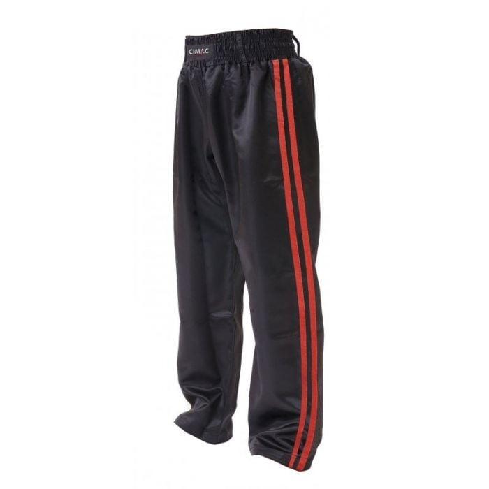Leather Track Suit Pants Bottoms in 2 Stripes in Red Yellow - Etsy UK