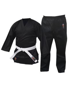 Cimac Student Karate Uniform - Black 8oz