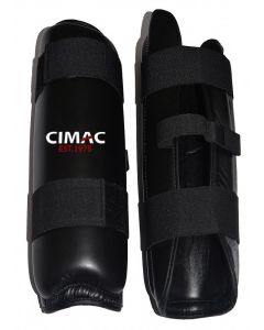 Cimac PU Shin Pads Black