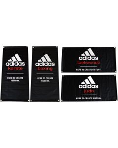 Free adidas 4 ft promo banner - Boxing, Karate, Judo, Taekwondo