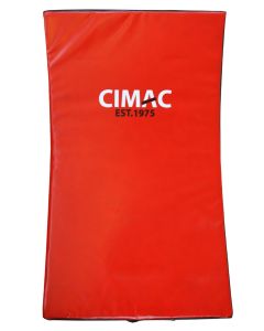 Cimac Extra Large Curved Shield - Red/Black