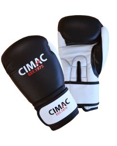 Cimac Boxing Gloves - Black/White 