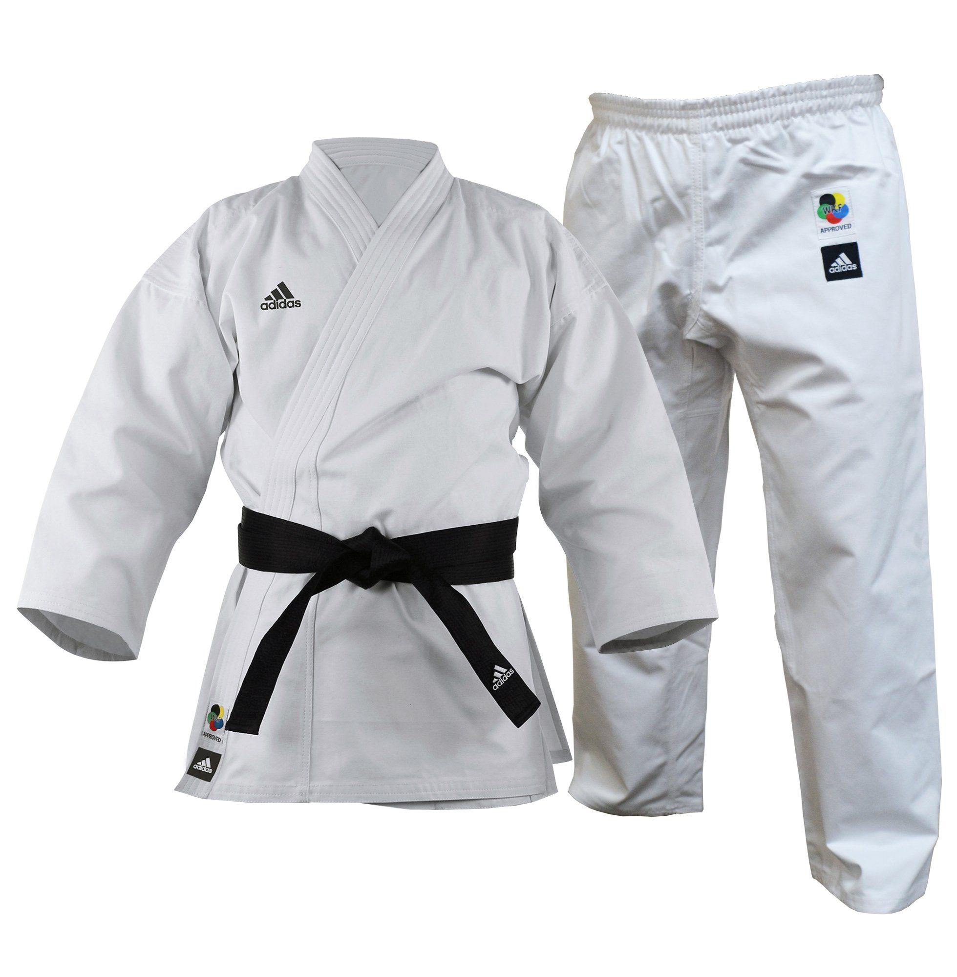opretholde Derbeville test Profeti Adidas WKF Training Karate Uniform European Cut - 11oz